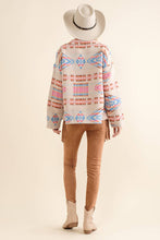 Load image into Gallery viewer, Aztec Jacquard Western Jacket
