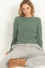 Load image into Gallery viewer, Sammy Cropped Sleeve Sweater
