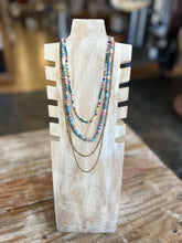 Load image into Gallery viewer, Beaded Layered Necklace Necklace
