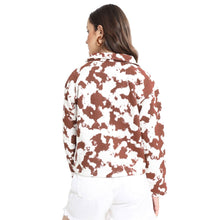 Load image into Gallery viewer, COWHIDE FLEECE HOODIE
