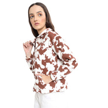 Load image into Gallery viewer, COWHIDE FLEECE HOODIE
