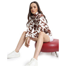 Load image into Gallery viewer, COWHIDE FLEECE HOODIE
