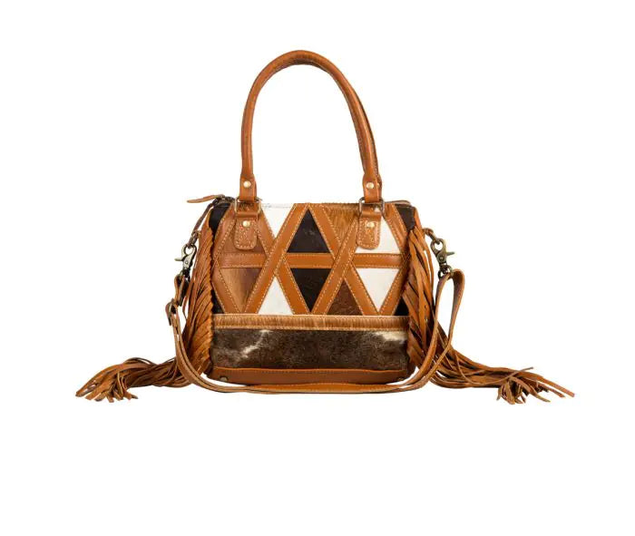 Dakota Plains Hair-on Hide Fringed Concealed-Carry Bag
