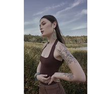 Load image into Gallery viewer, Sun’s Ribbon Beaded Earrings
