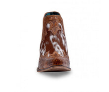 Load image into Gallery viewer, Frisco Falls Hair-on Hide &amp; Hand-tooled Boots
