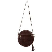 Load image into Gallery viewer, Night Gaze Hand-tooled Round Bag
