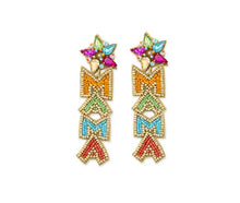 Load image into Gallery viewer, “Mama” Beaded Earrings
