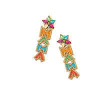 Load image into Gallery viewer, “Mama” Beaded Earrings
