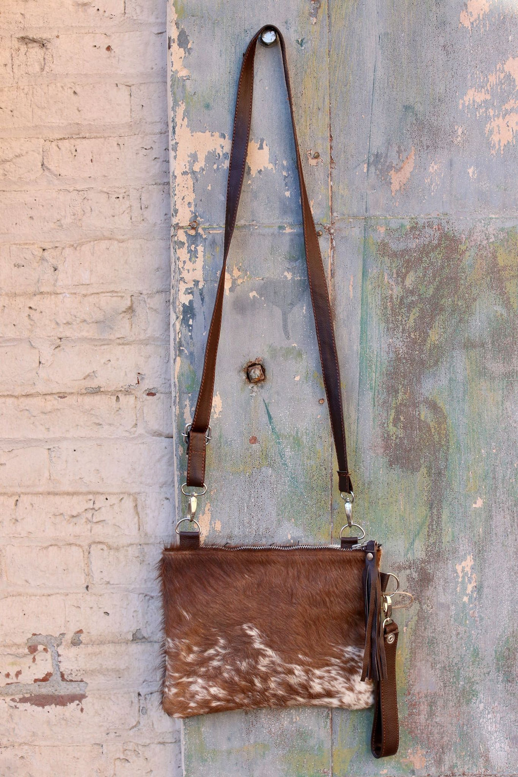 Cowhide Cross Body Bag