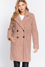 Load image into Gallery viewer, Faux Teddy Fur Coat
