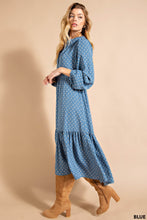 Load image into Gallery viewer, Front Button Print Dress
