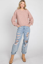 Load image into Gallery viewer, Reverse Stitch Sweater
