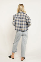 Load image into Gallery viewer, Cropped Plaid Jacket
