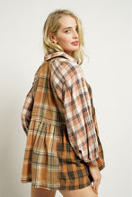 Load image into Gallery viewer, Multi Print Plaid Top
