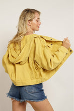 Load image into Gallery viewer, Cropped Denim Jacket
