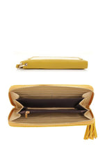 Load image into Gallery viewer, Fashion Smooth Design Tassel Wallet
