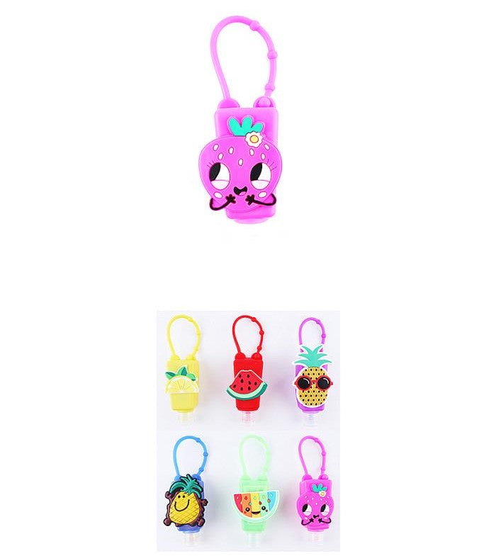 Fun Fruit Hand Sanitizer Keychain
