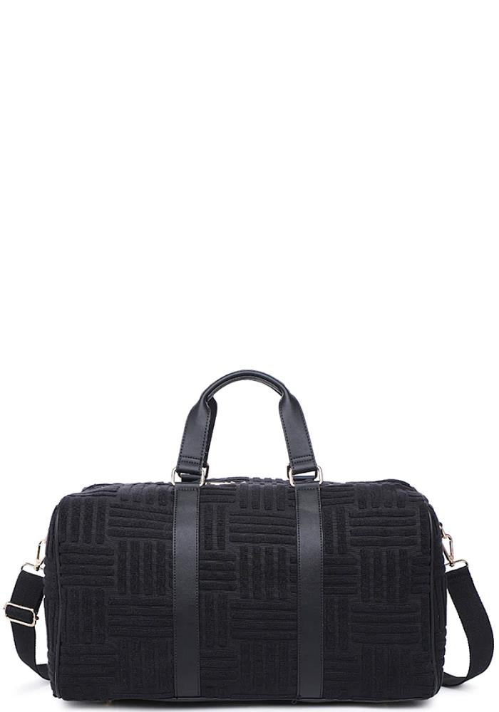 Soft Stripe Fabric Print Hampshire Weekender Bag