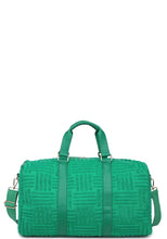 Load image into Gallery viewer, Soft Stripe Fabric Print Hampshire Weekender Bag
