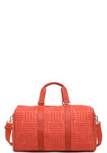 Load image into Gallery viewer, Soft Stripe Fabric Print Hampshire Weekender Bag
