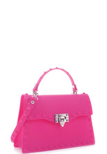 Load image into Gallery viewer, Smooth Jelly Stud Buckle Crossbody Purse
