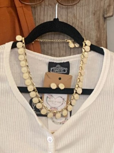 Julie Glitz and Glam Necklace and Earring Set