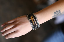 Load image into Gallery viewer, Cross Leather Bulk Bracelet
