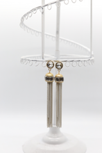 Load image into Gallery viewer, Gemstone Tassel Earrings
