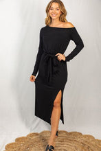 Load image into Gallery viewer, Off-Shoulder Dress
