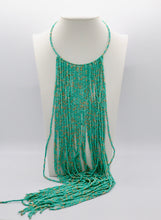 Load image into Gallery viewer, Long Fringe Seed Bead Necklace
