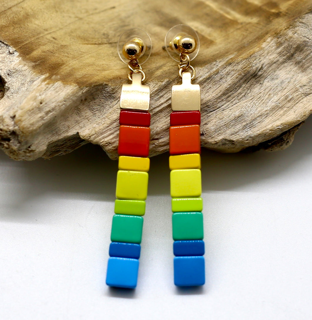 Multicolor Dangle Earrings