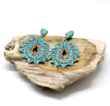 Load image into Gallery viewer, Sunshine Boho Seed Bead Earrings
