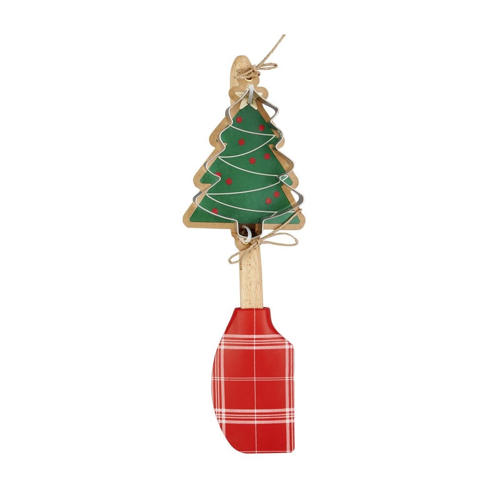 Christmas Spatula and Cookie Cutter Set