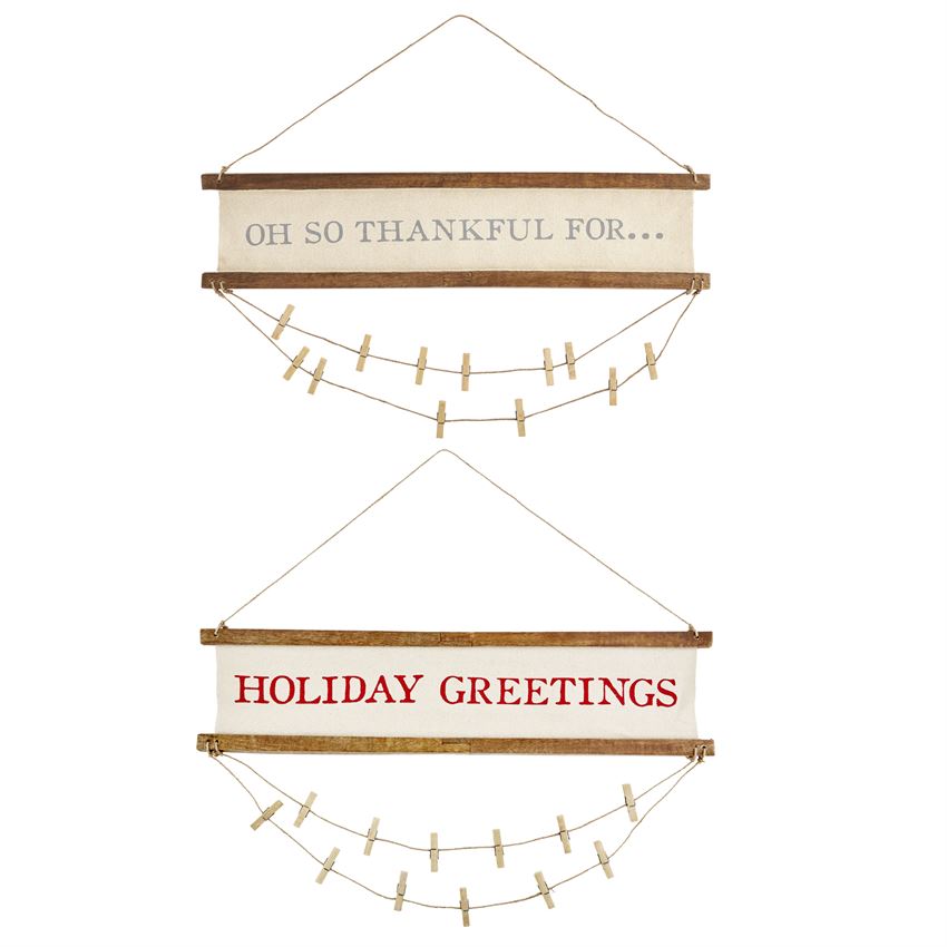 Thankful/Holiday Photo Card Hanger