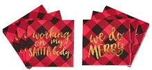 Load image into Gallery viewer, Christmas Buffalo Check Napkins
