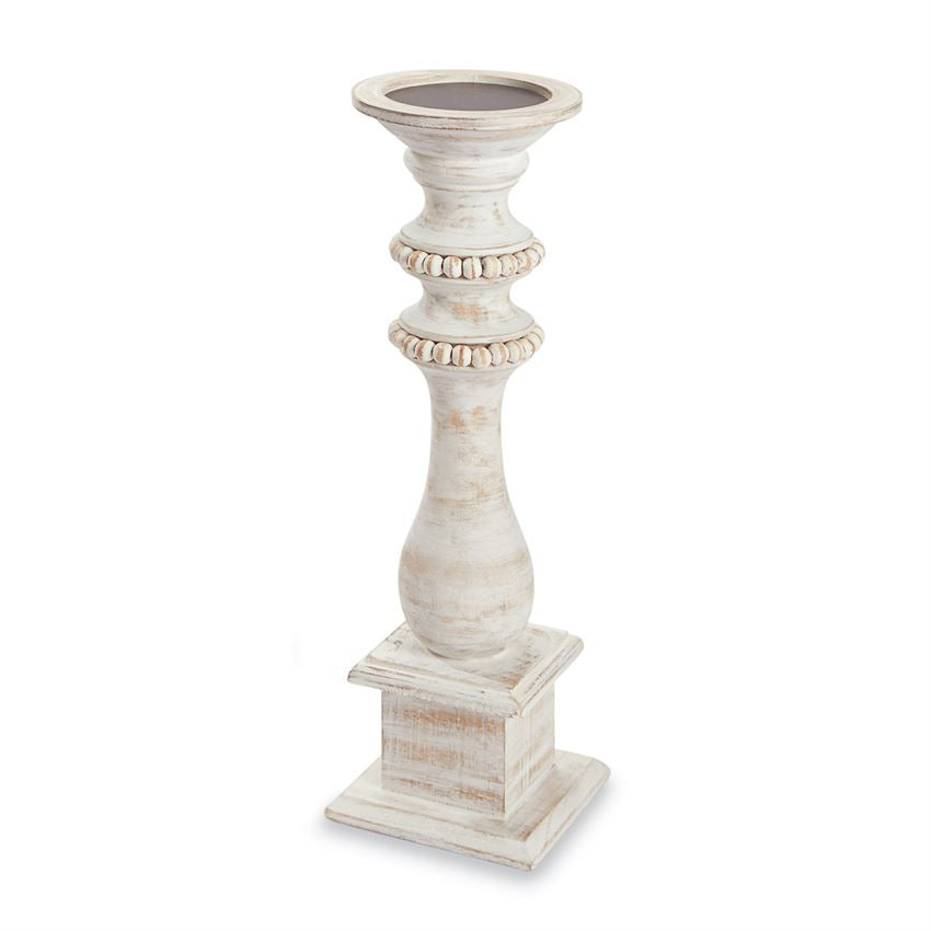 Medium Beaded Candlestick
