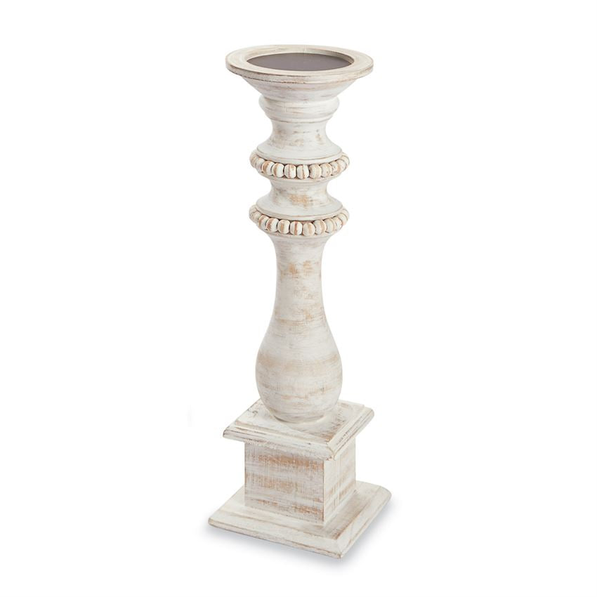 Large Beaded Candlestick