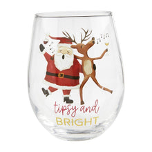 Load image into Gallery viewer, Christmas Drinking Wine Glass

