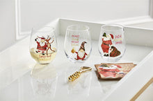 Load image into Gallery viewer, Christmas Drinking Wine Glass
