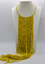 Load image into Gallery viewer, Long Fringe Seed Bead Necklace
