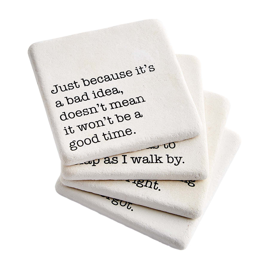 Stone Coaster Set