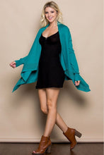 Load image into Gallery viewer, Long Sleeve Rhinestone Detailed Knit Open Cardigan
