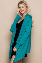 Load image into Gallery viewer, Long Sleeve Rhinestone Detailed Knit Open Cardigan
