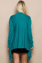 Load image into Gallery viewer, Long Sleeve Rhinestone Detailed Knit Open Cardigan

