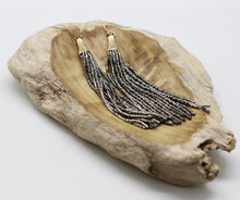 Load image into Gallery viewer, Seed Bead Tassel Earrings
