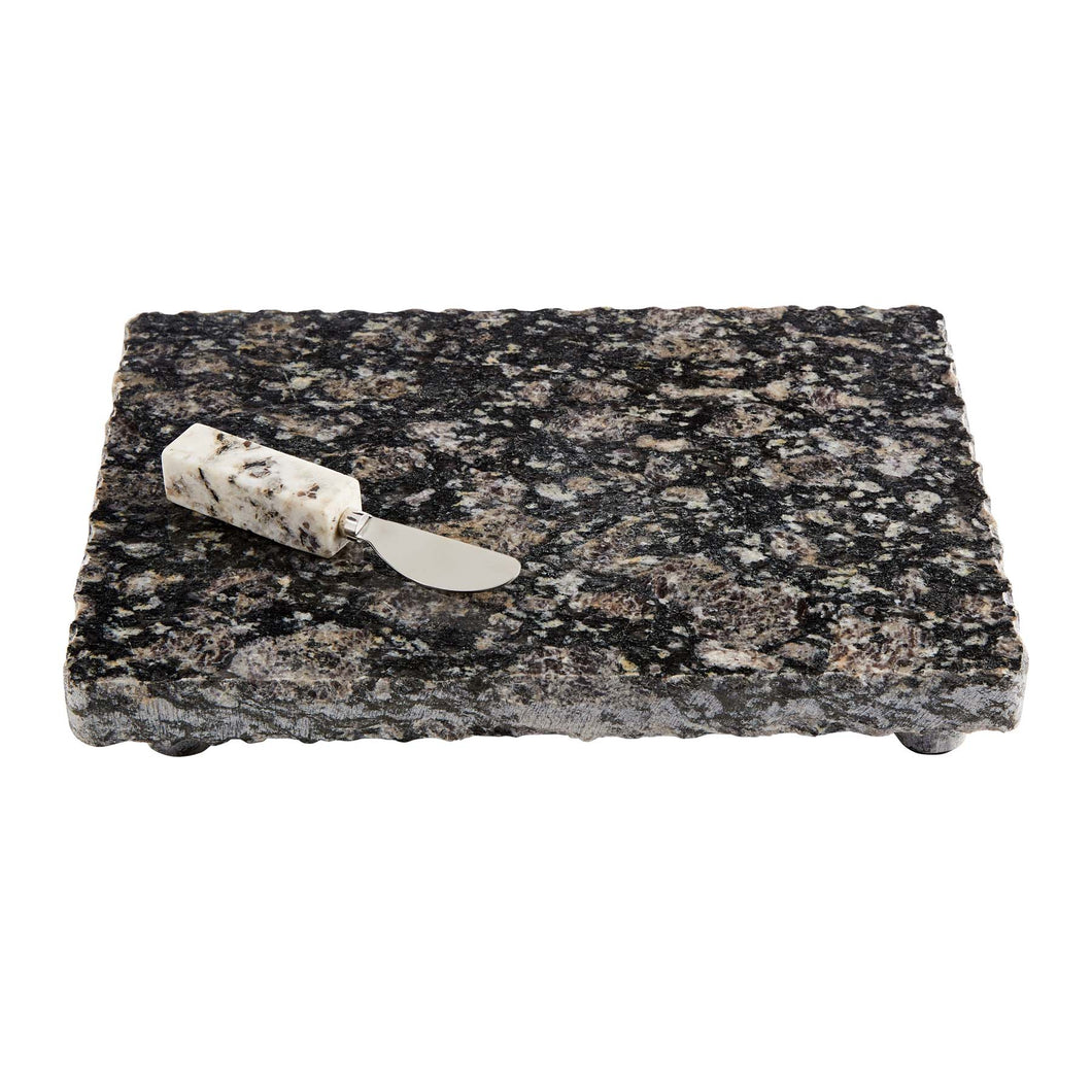 Footed Granite Cheese Board