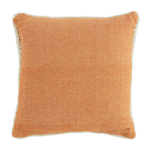 Load image into Gallery viewer, Hooked Pumpkin Throw Pillow
