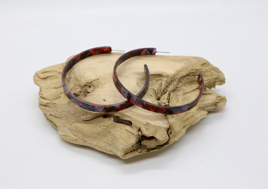 Light Multicolored Hoops