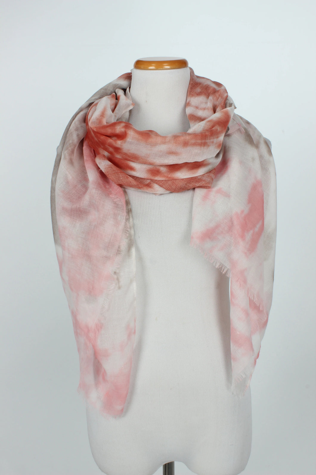 Tie Dye Print Scarf