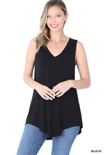 Load image into Gallery viewer, Rayon Sleeveless V-Neck Top
